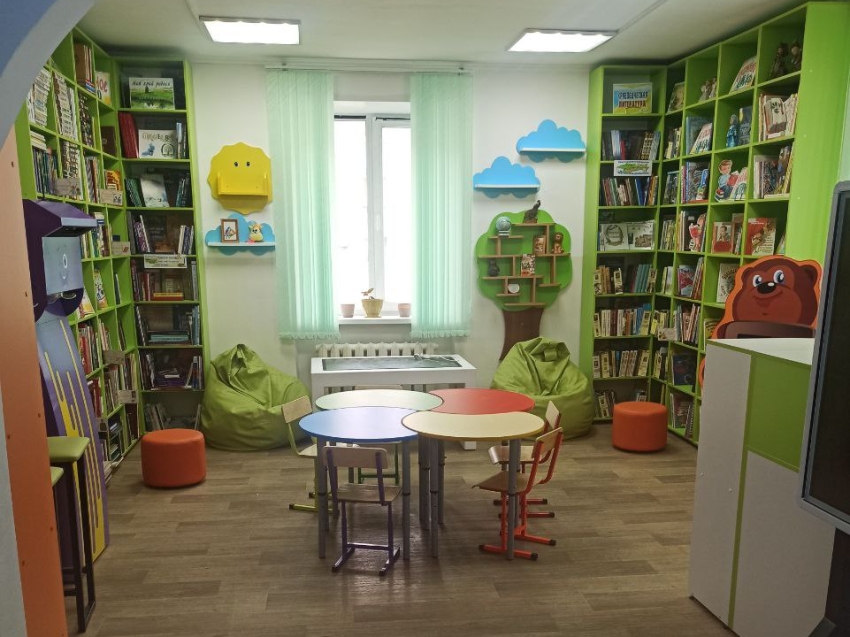 «Остров детства» с книжным стеллажом в виде замка появится в модельной библиотеке Хилка 